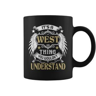 First Last Name Its West Thing Coffee Mug - Seseable