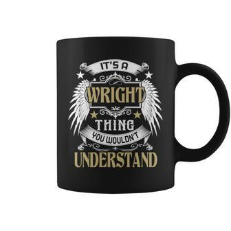 First Last Name Its Wright Thing Coffee Mug - Seseable