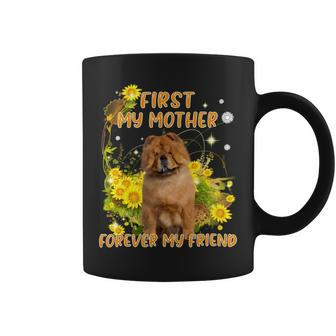 First My Mother Forever My Friend Mothers Day Dog Mom V3 Coffee Mug - Monsterry