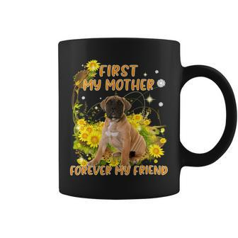 First My Mother Forever My Friend Mothers Day Dog Mom V4 Coffee Mug - Monsterry DE