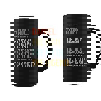 First Name Daniel The Man The Myth And The Legend Gift V2 Coffee Mug - Thegiftio UK