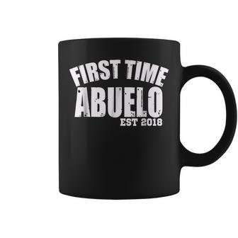 First Time Abuelo Mexican Spanish Father Gift For Mens Coffee Mug | Mazezy