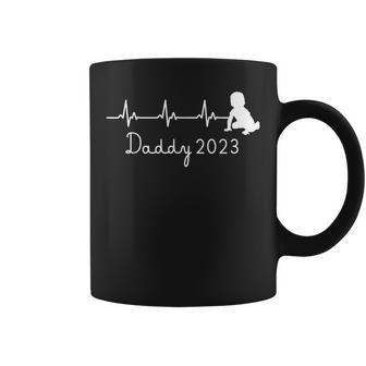 First Time Father Gifts For Men New Dad Expecting Daddy 2023 Gift For Mens Coffee Mug | Mazezy