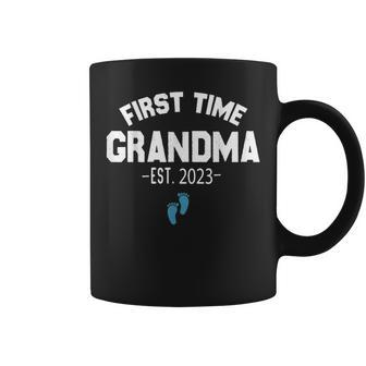 First Time Grandma 2023 Granny New First Grandma Mom Coffee Mug | Mazezy AU