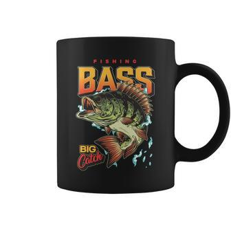 Fishing Bass Bitch Catch Coffee Mug - Thegiftio UK