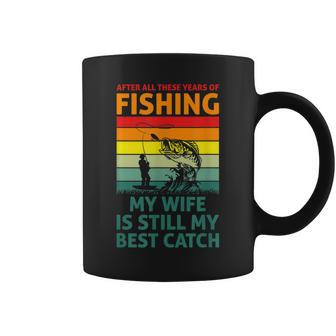 Fishing Lover Fisherman Best Fisher Ever Fish Catcher Coffee Mug - Seseable