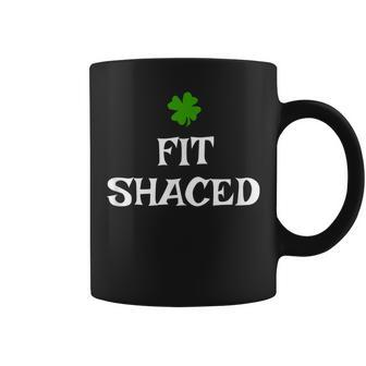 Fit-Shaced St Patricks Day Funny Drinking Gift Coffee Mug | Mazezy