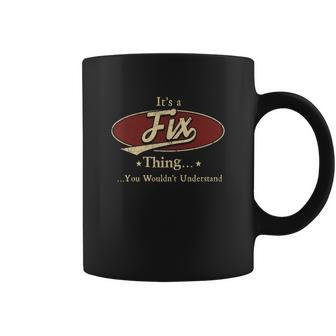 Fix Name Fix Family Name Crest Coffee Mug - Seseable