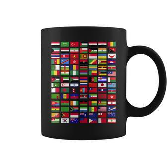 Flaggen Der Welt Spruch Geschenk Reisen Weltreise Geschenkid Tassen - Seseable