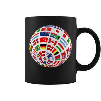 Flags Of Countries Of The World International World Flags Coffee Mug - Thegiftio UK