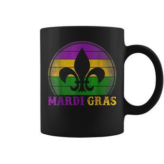 Fleur De Lys Funny Mardi Gras Carnival Party New Orleans Coffee Mug - Seseable