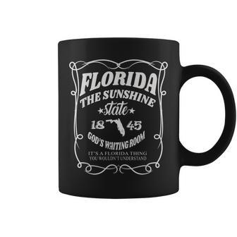 Florida The Sunshine State 1845 Florida Coffee Mug - Thegiftio UK
