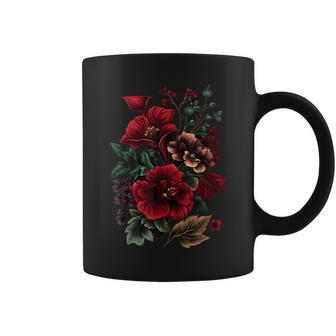 Flowers Botanical Natural Graphics Gardeners Vintage Coffee Mug | Mazezy