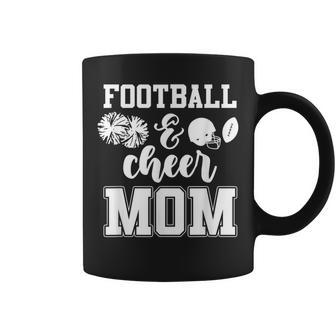 Football And Cheer Mom Or Mama Game Day Outfit Coffee Mug | Mazezy DE