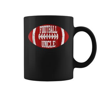 Football Uncle Support Watching Play Game Gift Coffee Mug | Mazezy