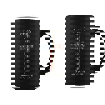 For God And Country Cross American Flag Faith Us Patriotic Coffee Mug - Thegiftio