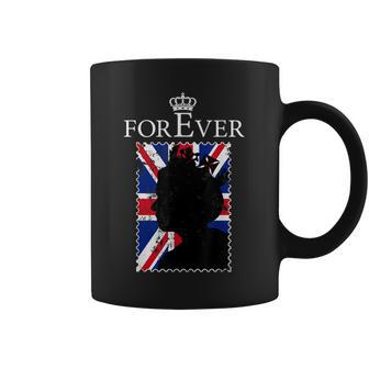 Forever Elizabet Ii Legend Queen British Crown England Coffee Mug - Seseable