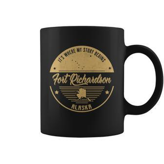 Fort Richardson Alaska Its Where My Story Begins Coffee Mug - Seseable