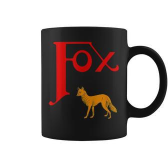 Fox Typewriter Co Coffee Mug - Seseable