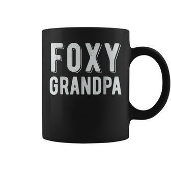 Foxy Grandpa Cool Idea Grandfather Gift Graphic Gift For Mens Coffee Mug | Mazezy