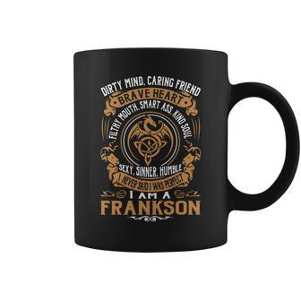 Frankson Brave Heart Coffee Mug - Seseable