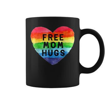 Free Mom Hugs Free Mom Hugs Inclusive Pride Lgbtqia Coffee Mug - Thegiftio UK