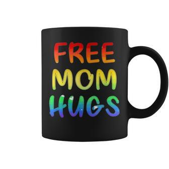 Free Mom Hugs Free Mom Hugs Lgbt Kids Funny Coffee Mug - Seseable