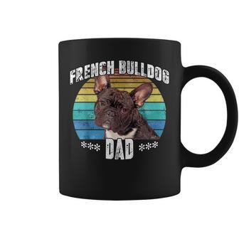 French Bulldog Frenchie Brindle Dad Daddy Fathers Day Gift Coffee Mug | Mazezy DE