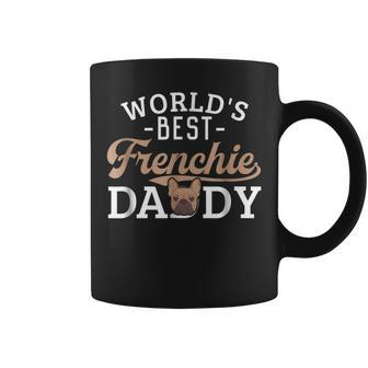 Frenchie Dad Funny French Bulldog Dog Lover Best Coffee Mug | Mazezy