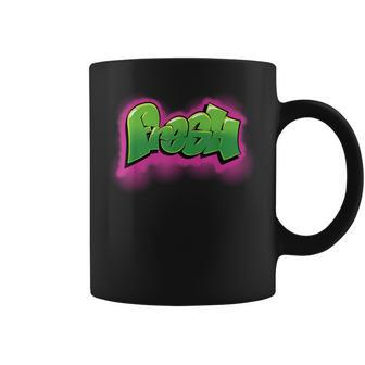 Fresh 90S Hiphop Graffiti Coffee Mug | Mazezy