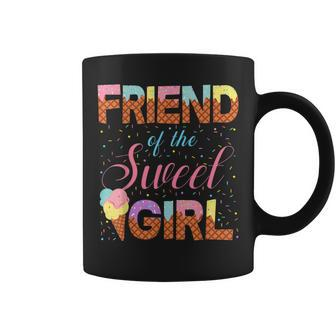 Friend Of The Sweet Girl Ice Cream Cone Popsicle Party Theme Coffee Mug | Mazezy DE