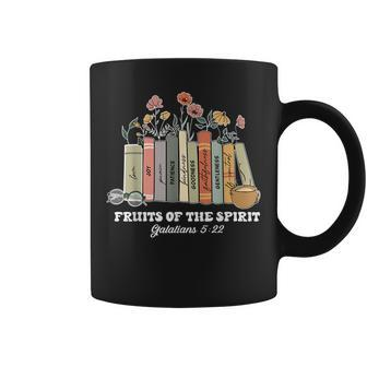 Fruits Of The Spirit Galatians 522 Christian Book Flower Coffee Mug | Mazezy