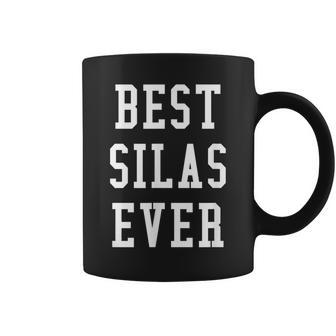 Fun Best Silas Ever Cool Personalized First Name Gift Coffee Mug - Seseable