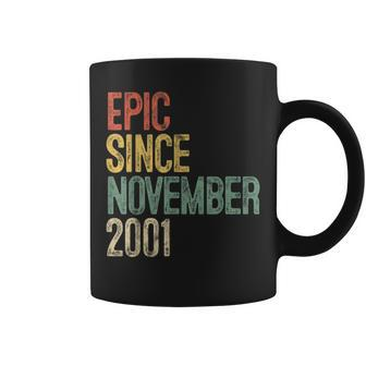 Fun Epic Since November 2001 18Th Birthday Gift 18 Year Old Coffee Mug | Mazezy