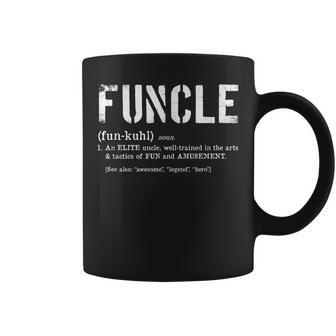 Funcle Military T For Military And Veteran Fun Uncles Coffee Mug | Mazezy