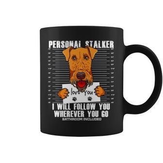 Funny Airedale Terrier Dog Lover Coffee Mug | Mazezy