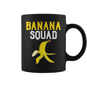 Funny Banana Squad Lover For Men Women And Food Lovers Coffee Mug | Mazezy