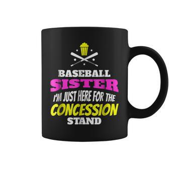 Funny Baseball Sister School Student Meme Gift Quote Coffee Mug | Mazezy