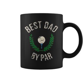 Funny Best Dad By Par Fathers Day Golf Lover Golfer Pocket Gift For Mens Coffee Mug | Mazezy