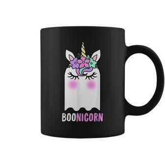 Funny Boonicorn Gift Ghost Unicorn Boo Retro Halloween Girls V2 Coffee Mug - Thegiftio UK