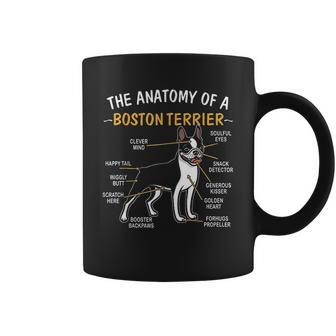 Funny Boston Terrier Anatomy For Dog Lovers Coffee Mug - Thegiftio UK
