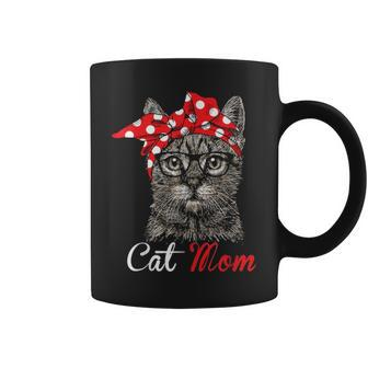 Funny Cat Mom For Cat Lovers Mothers Day Gift V2 Coffee Mug - Seseable