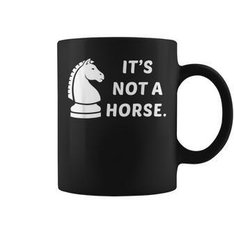 Funny Chess Knight Pieces Board Game Lover Player Horse Gift Coffee Mug - Seseable