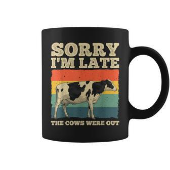 Funny Cow For Men Women Cow Farmer Herd Farming Animal Lover Coffee Mug | Mazezy