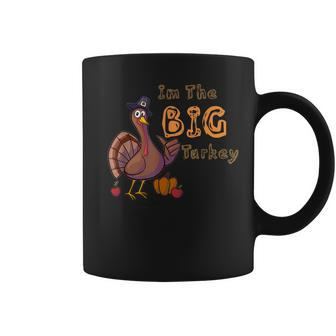 Funny Cute Im The Big Turkey Brother Sister Sibling Coffee Mug | Mazezy