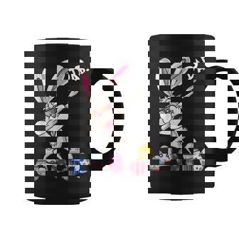 Funny Dabbing Easter Rabbit Eggs Dab Hunting Bunny Coffee Mug - Seseable