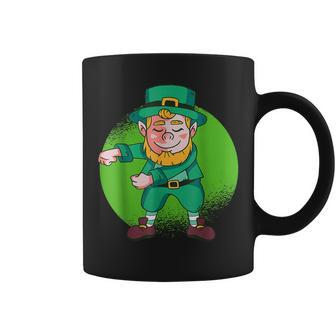 Funny Dancing Leprechaun St Patricks Day Lucky Coffee Mug - Seseable