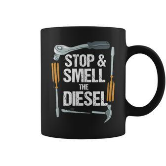 Funny Diesel Mechanics Diesel Truck Trucker Pickup Coffee Mug - Seseable