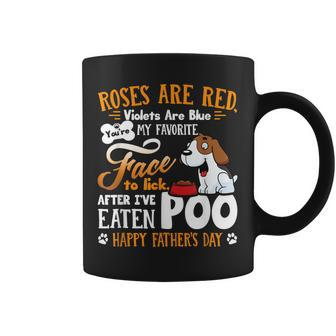 Funny Dog Poem Happy Fathers Day Coffee Mug - Thegiftio UK