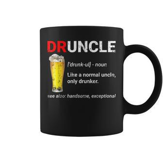 Funny Druncle Like A Normal Uncle Only Drunker T Coffee Mug | Mazezy